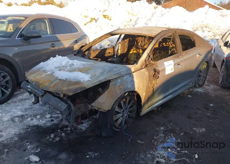 2016 Hyundai Sonata Sport из США, поврежденный, VIN 5NPE34AF0GH354119